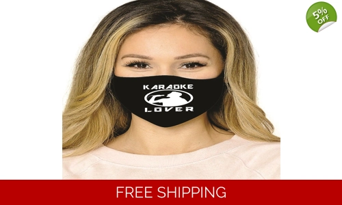 Karaoke Lover Face Masks Cotton Washable Social Distancing help stop the spread